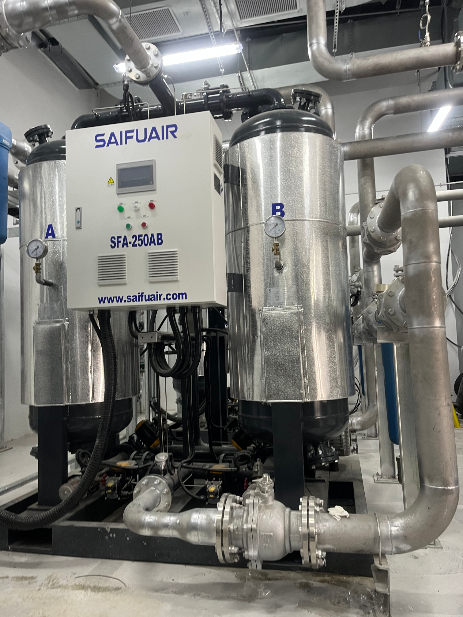 上海強強聯(lián)合丨賽弗爾牽手生物科技公司 鼓風熱吸干機強勢出圈