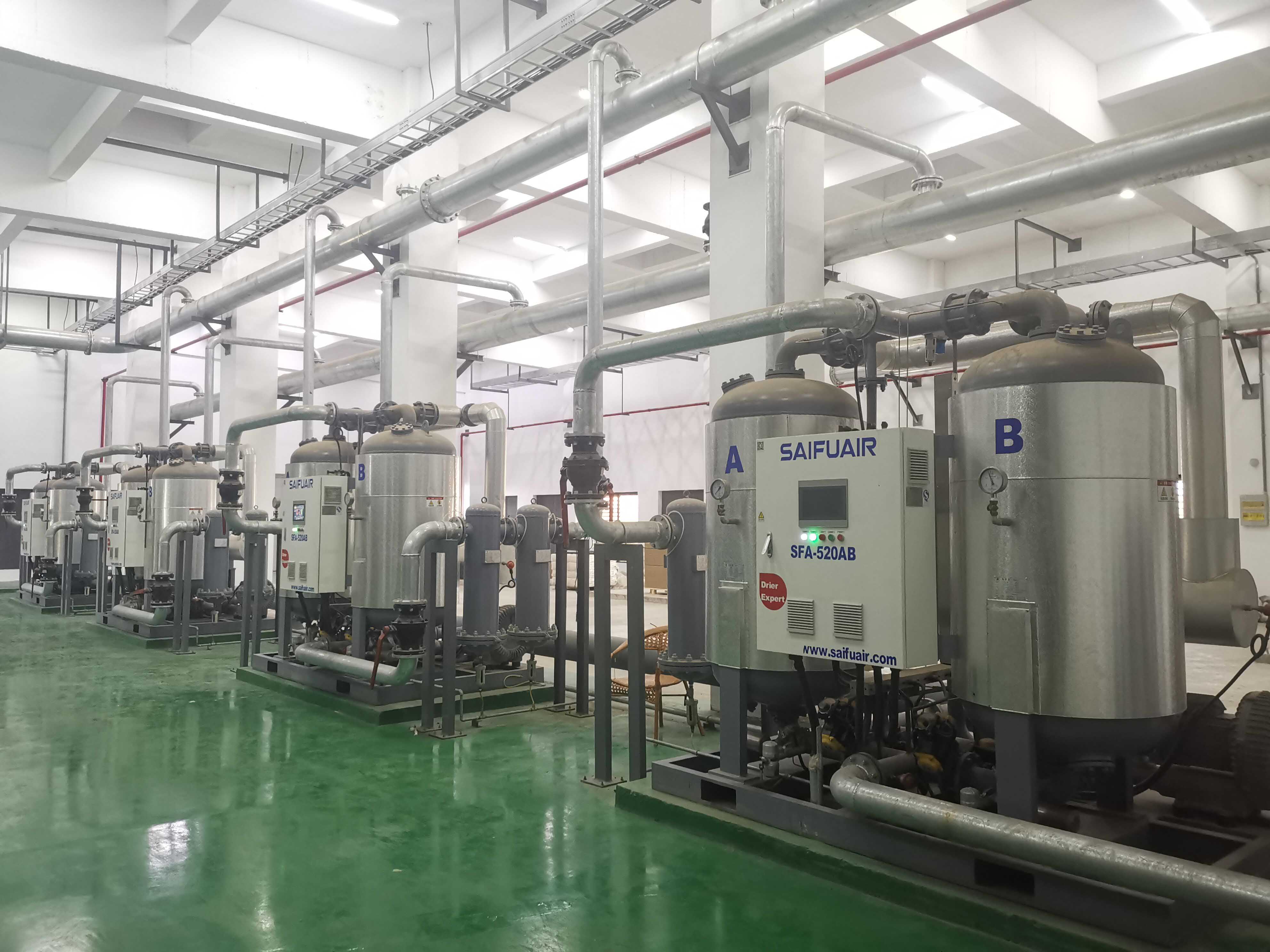 上海鼓風熱吸干機助力發(fā)動機企業(yè)節(jié)能降耗